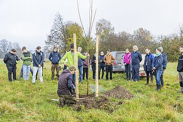 Pflanzaktion swa Talents