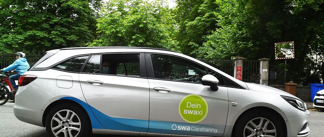 Bild eines swaxi Fahrzeugs.