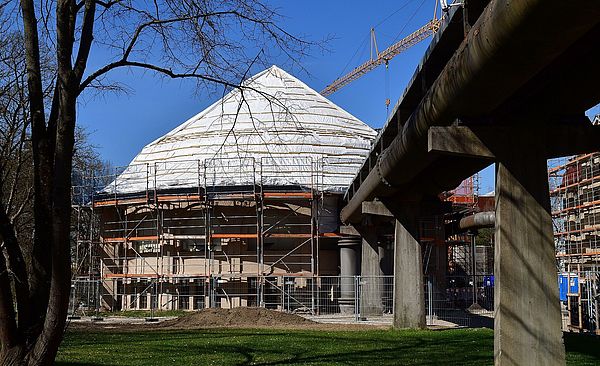 Gaswerk im Umbau