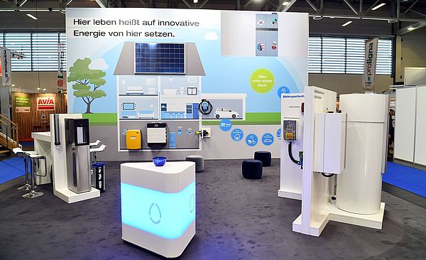 Eine Messeausstellung der swa auf den Imobilientagen