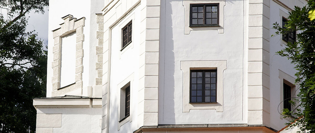  Kastenturm, auch bekannt als Spitalturm, in Augsburg.