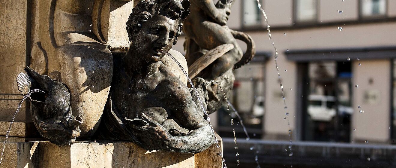Herkulesbrunnen in der Maxstraße.