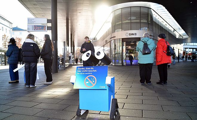 Roboter am Königsplatz