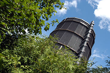 Gaskessel von außen