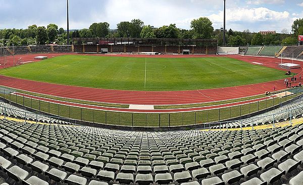 Das Rosenstadion in Augsburg.