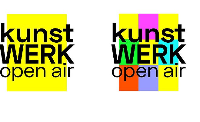kunstwerkWERK Logo. Weiterverlinkung auf kunstWERK Newsartikel