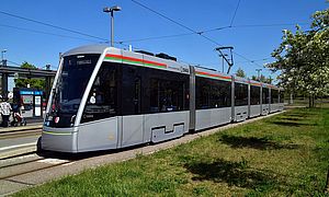 Neues Straßenbahnmodell vom Typ Tramlink