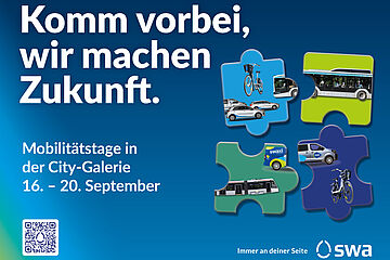 Anzeige Mobilitätstage in der City Galerie