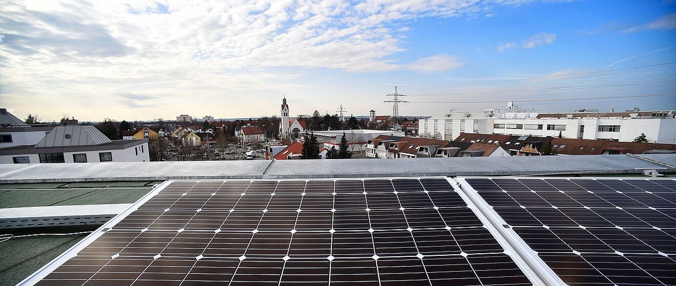 Solaranlage auf Hausdach