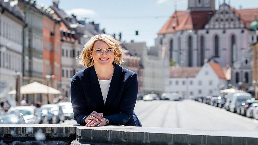 Gemeinsam nachhaltig: Augsburgs Oberbürgermeisterin Eva Weber